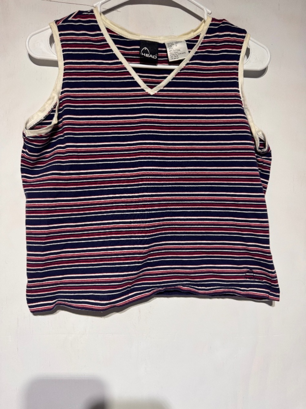 Head Vintage Striped Tank 95% Cotton